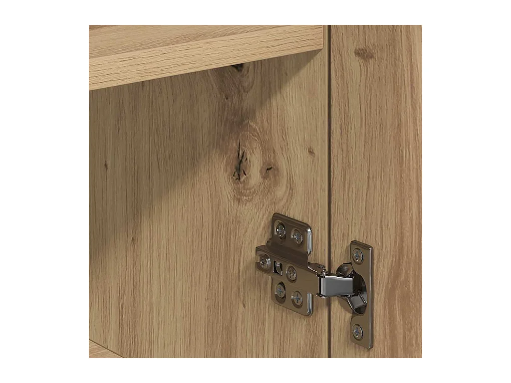 Buffet chêne artisanal 79 x 38 x 80 cm Bois d'ingénierie