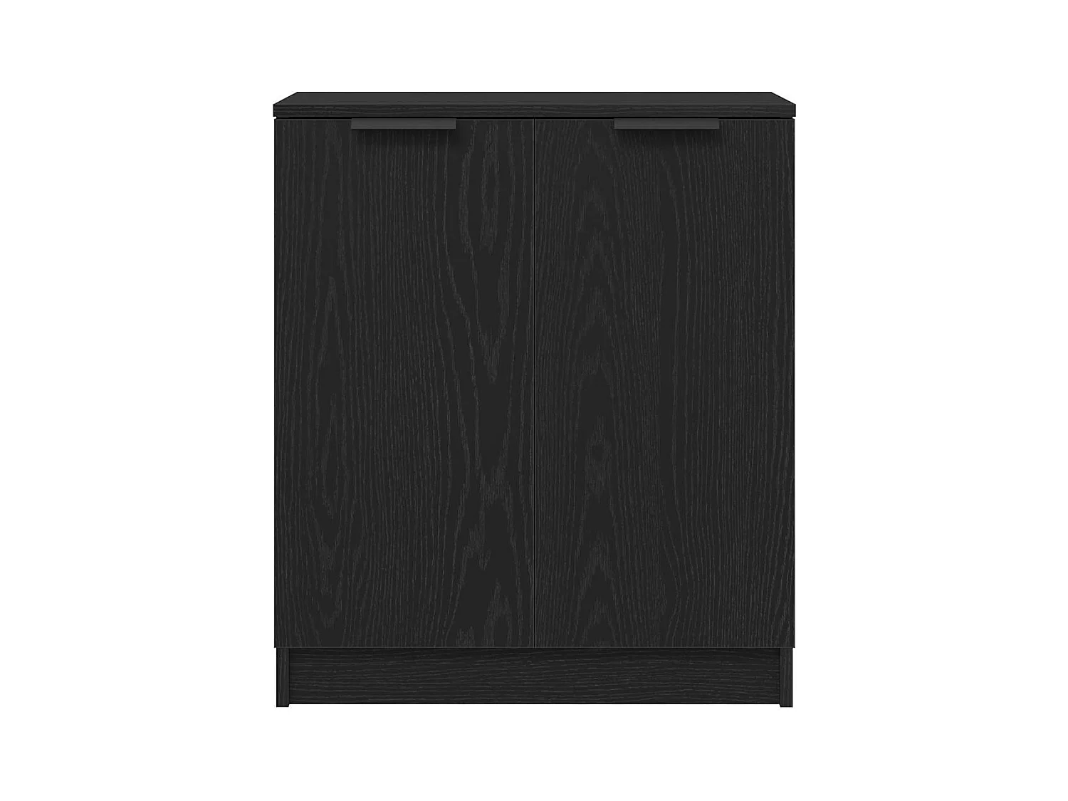 Buffet Chêne noir 180 x 30 x 70 cm Bois d'ingénierie