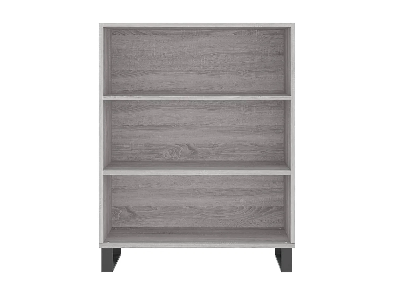 Buffet haut Sonoma gris 69,5x34x180 cm Bois d'ingénierie