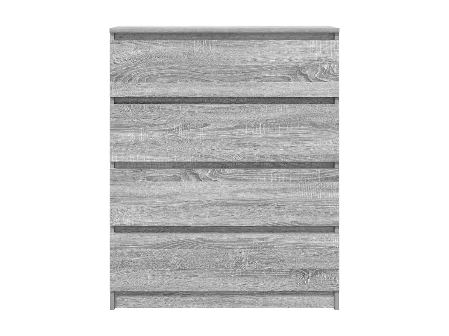 Buffet sonoma gris 80x35x99 cm bois d'ingénierie