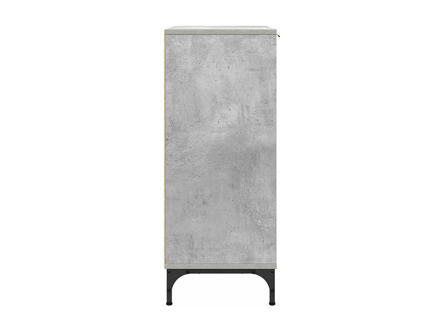 Buffet Gris béton 89,5 x 33 x 82 cm Bois d'ingénierie