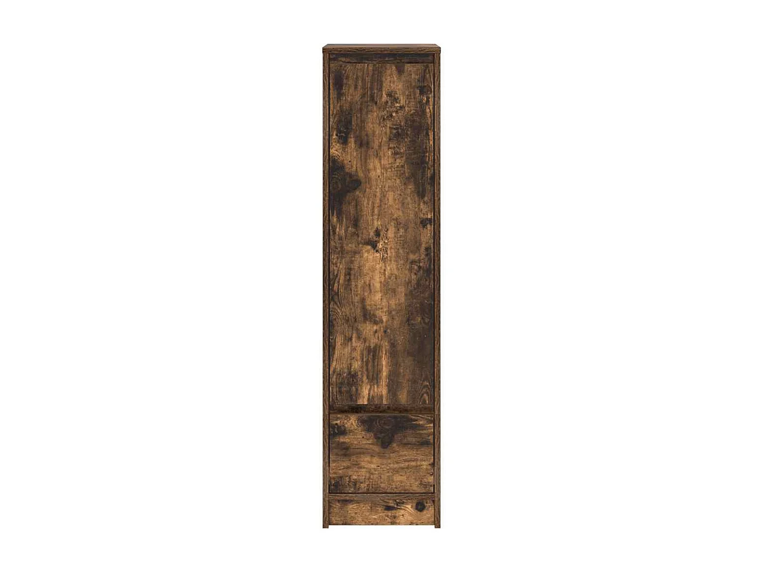 Buffet haut chêne fumé 29,5x34x119,5 cm bois d'ingénierie