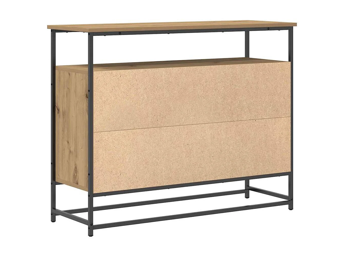 Buffet chêne artisanal 100 x 35 x 80 cm Bois d'ingénierie