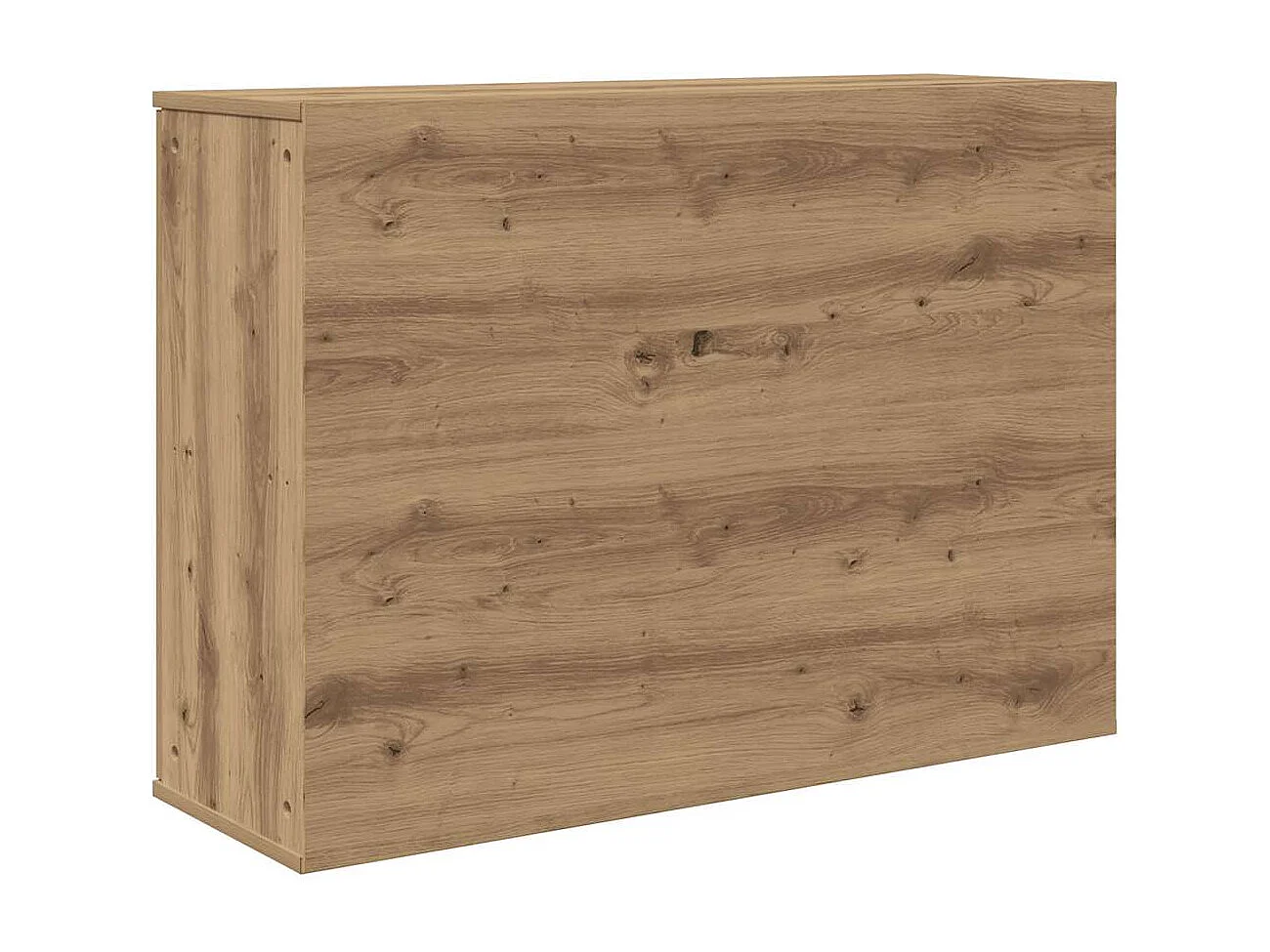 Buffet chêne artisanal 90x29,5x65 cm bois d'ingénierie