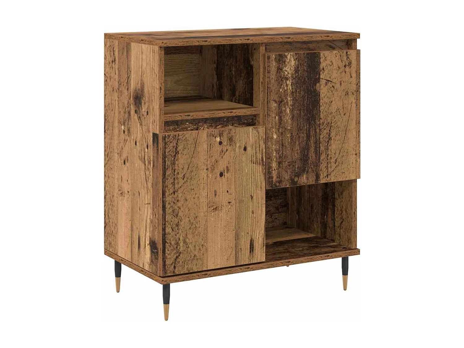 Vitrina Madera vieja 60 x 35 x 70 cm Madera contrachapada