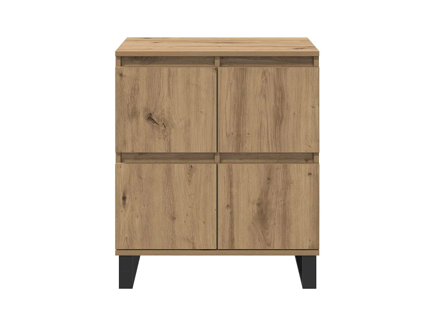 Buffets 2 pièces chêne artisanal 120 x 35 x 70 cm