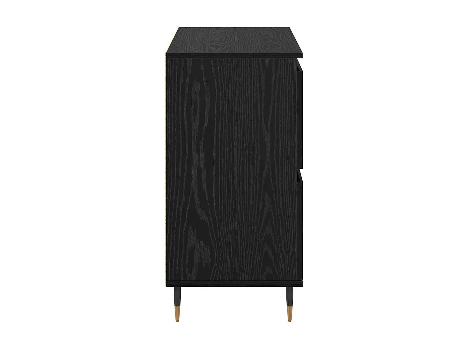 Buffet Noir 60 x 35 x 70 cm Bois d'ingénierie