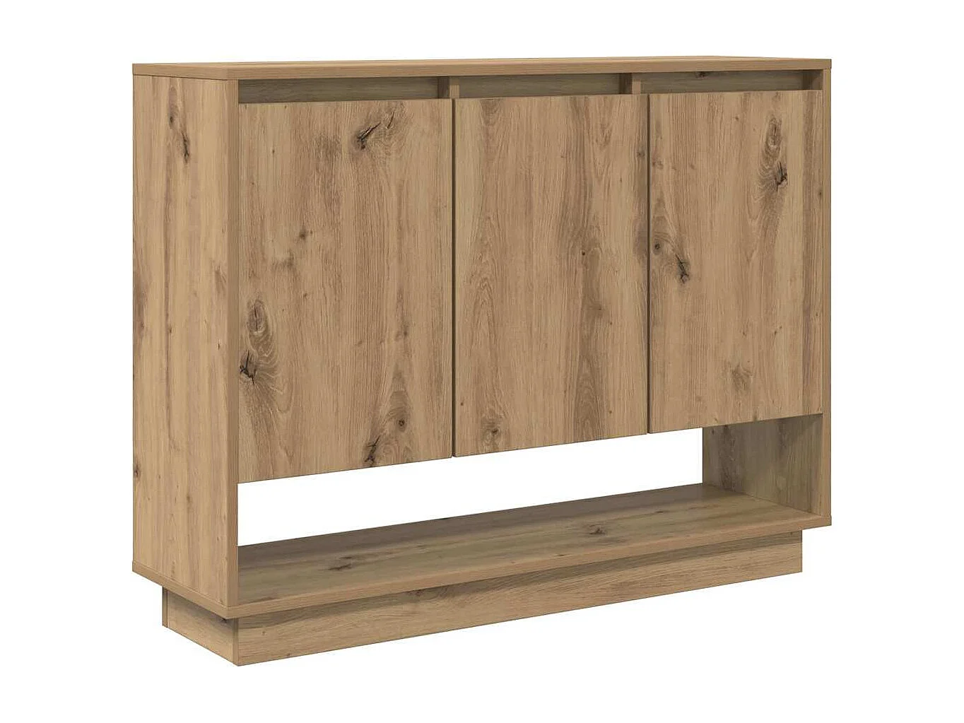 Buffet chêne artisanal 97 x 29 x 75 cm Bois d'ingénierie