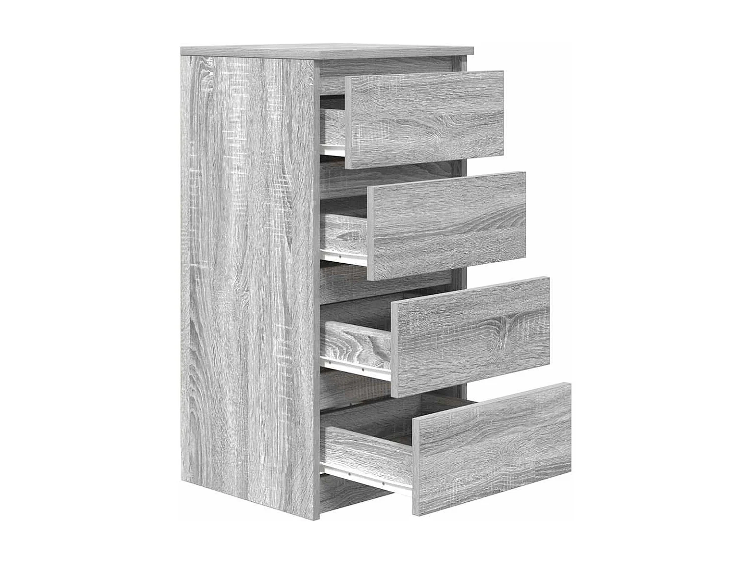 Buffet sonoma gris 37,5x35x76 cm bois d'ingénierie