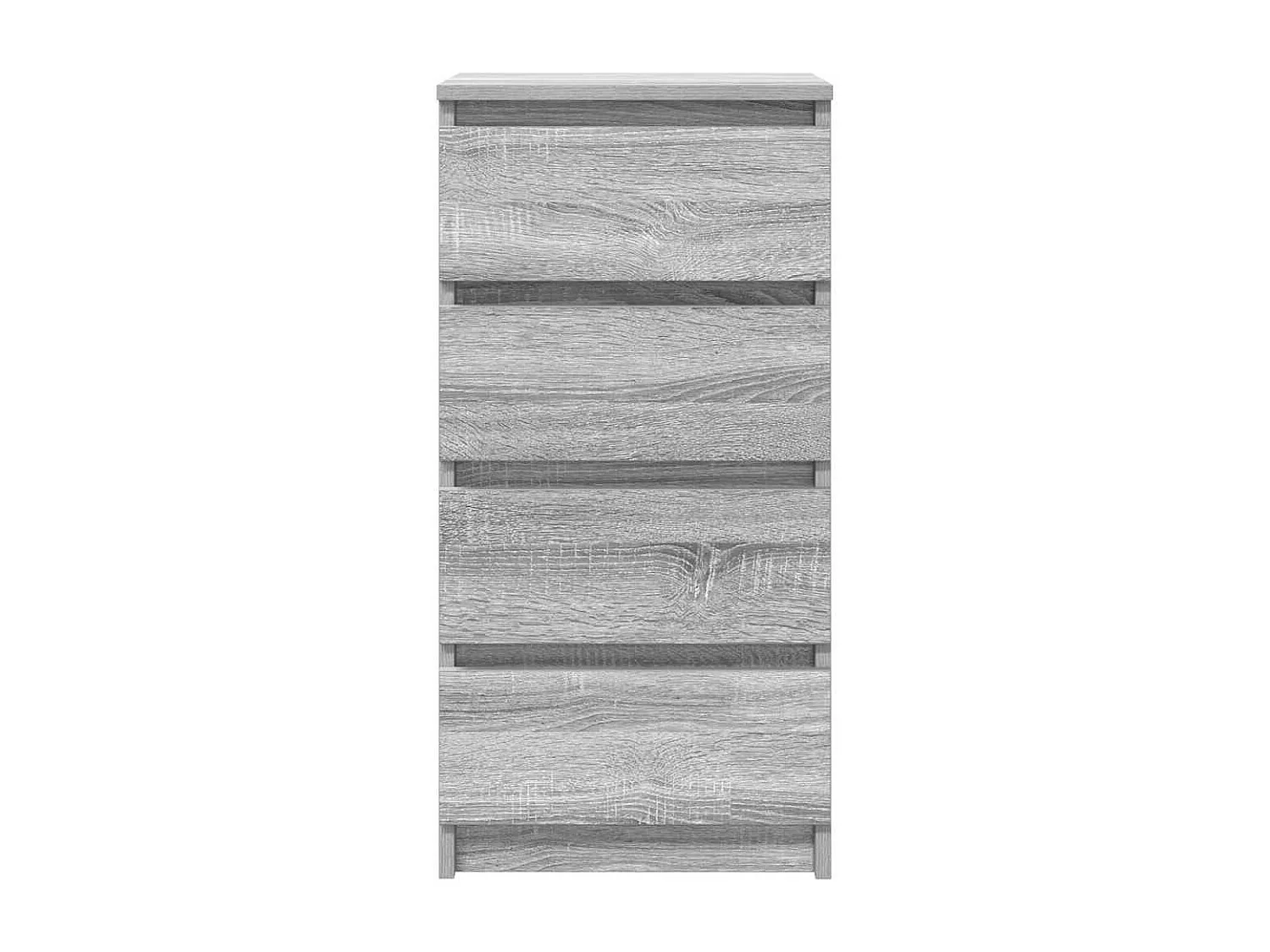 Buffet sonoma gris 37,5x35x76 cm bois d'ingénierie