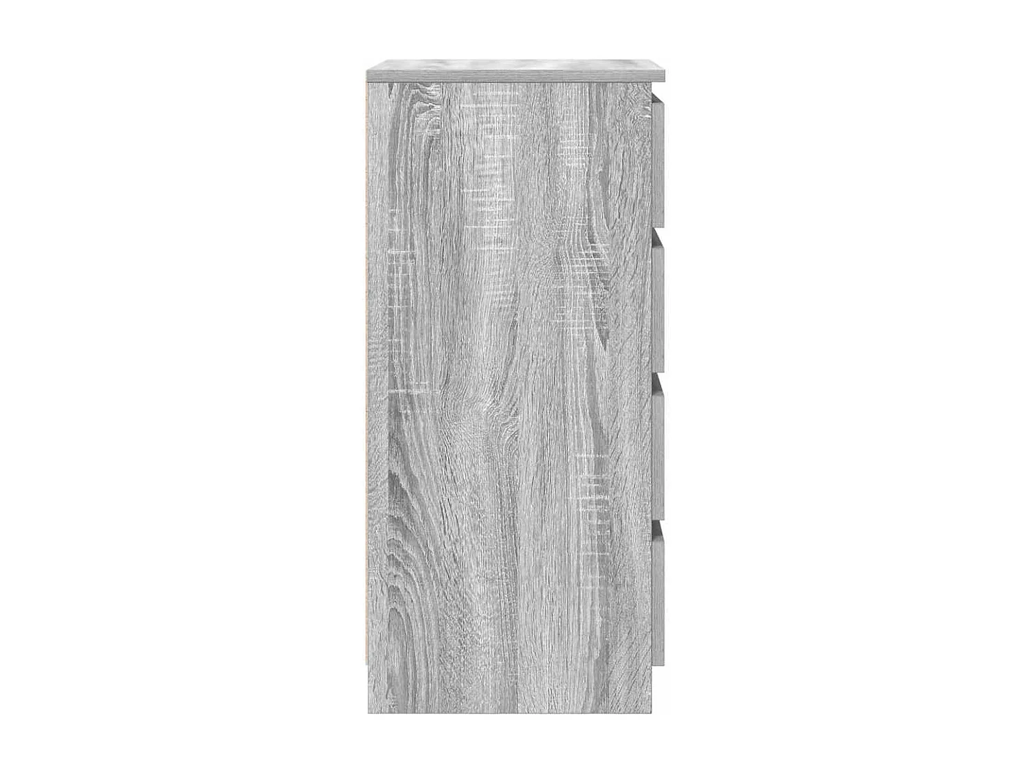 Buffet sonoma gris 37,5x35x76 cm bois d'ingénierie
