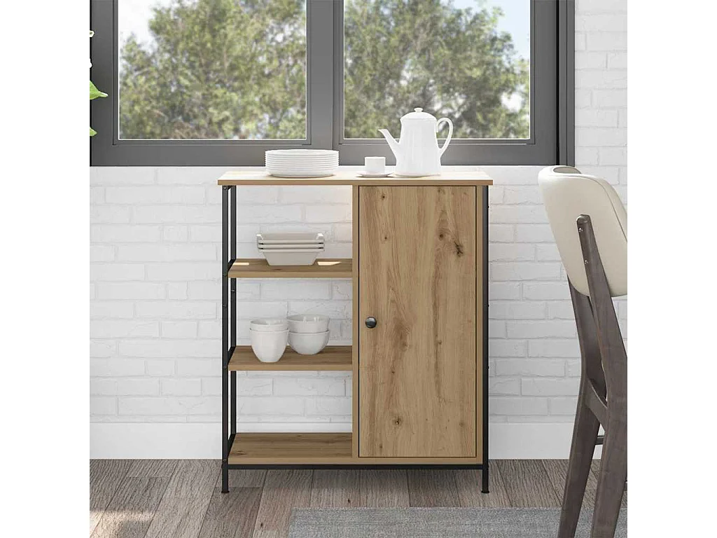 Buffet chêne artisanal 70 x 30 x 80 cm Bois d'ingénierie