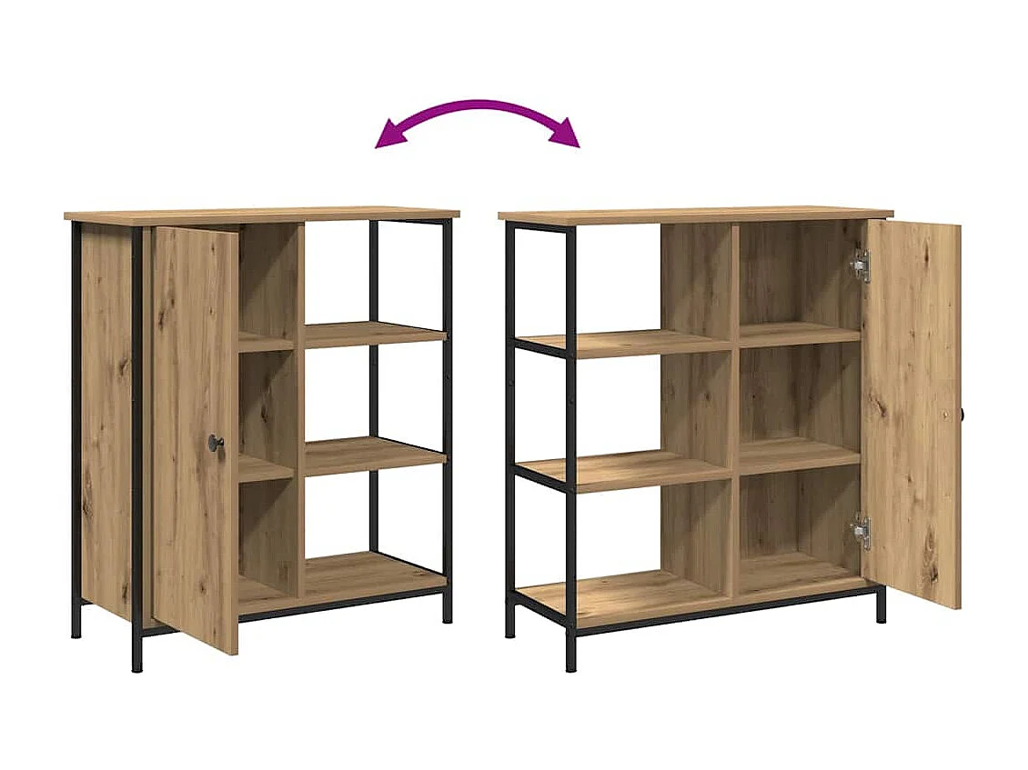 Buffet chêne artisanal 70 x 30 x 80 cm Bois d'ingénierie