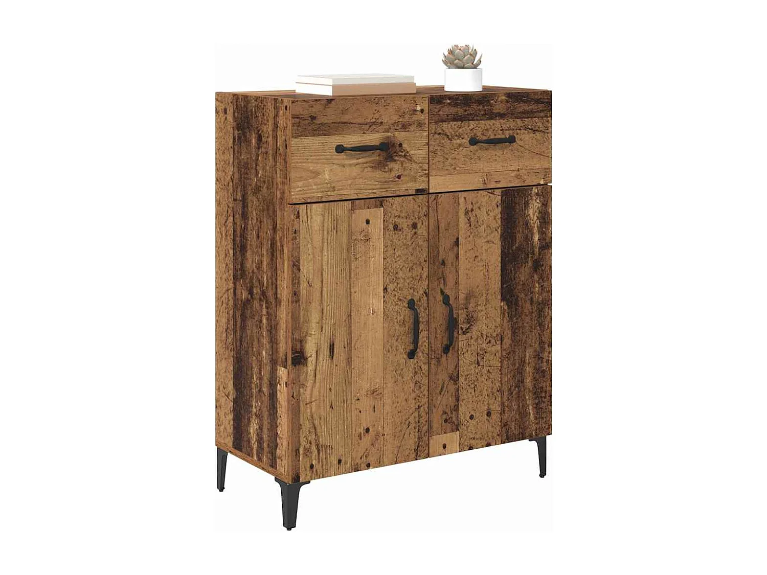 Buffet Bois ancien 34 x 69.5 x 90 cm Bois d'ingénierie