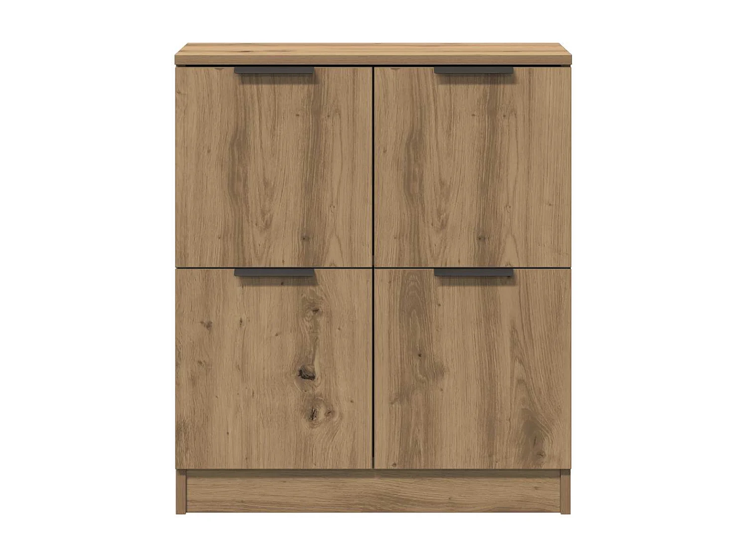 Aparador de madera de ingeniería roble artisan 60x30x70 cm