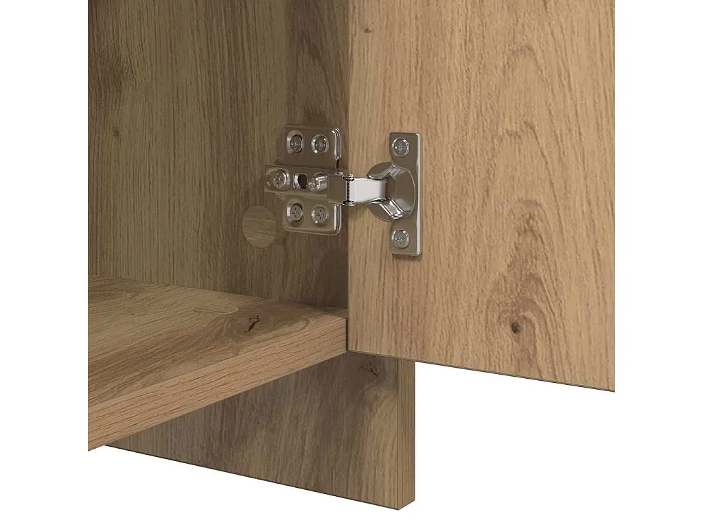 Buffets 2 pièces chêne artisanal 70 x 41 x 75 cm Bois d'ingénierie