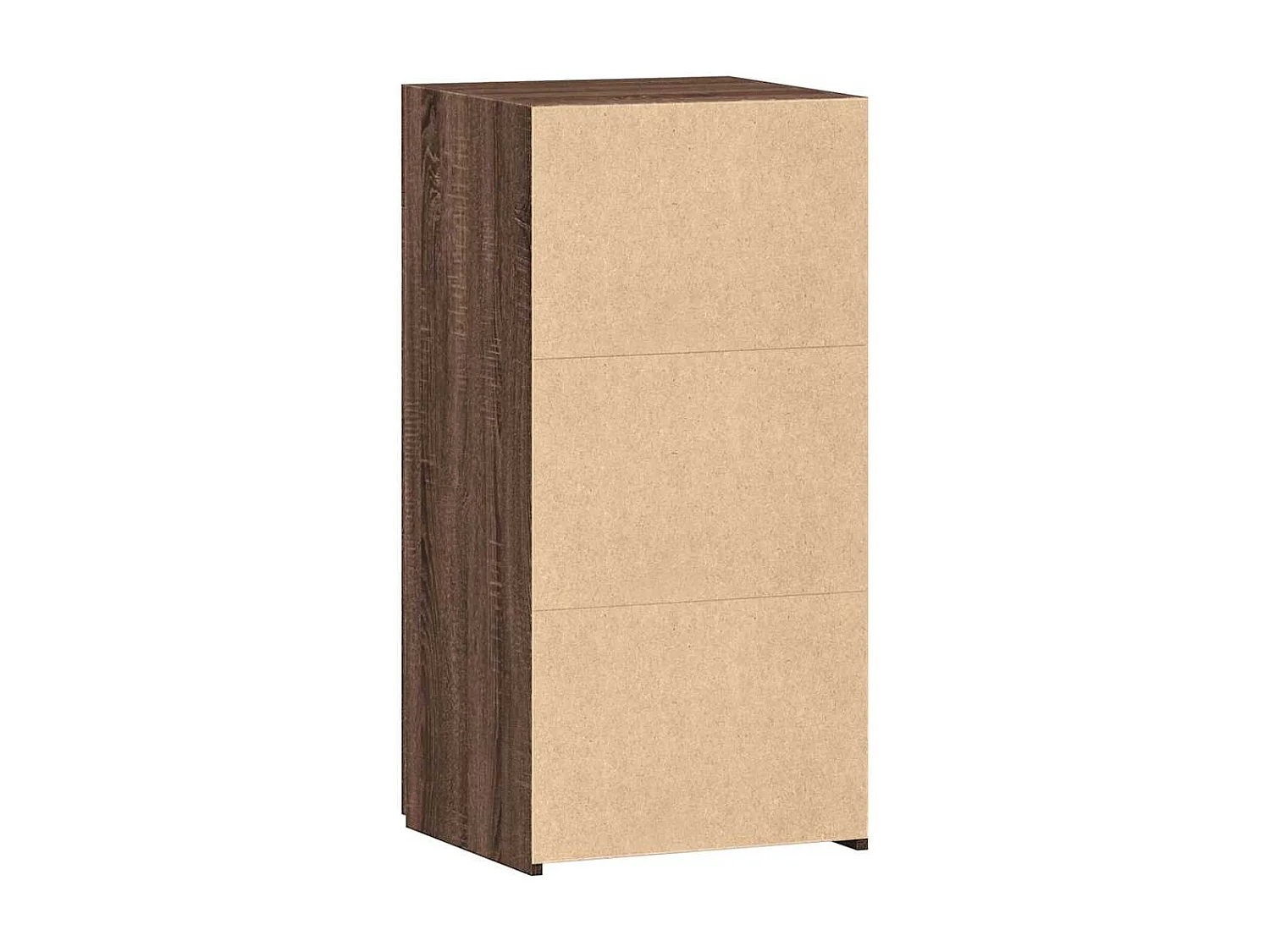 Buffet chêne marron 45x42,5x93 cm bois d'ingénierie