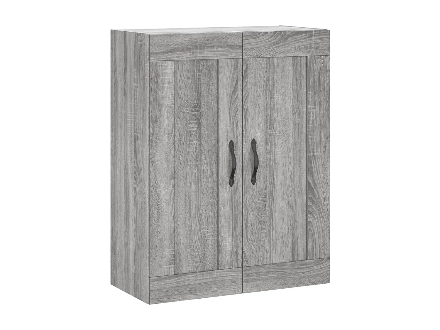 Armário alto 69,5x34x180 cm derivados de madeira sonoma cinza