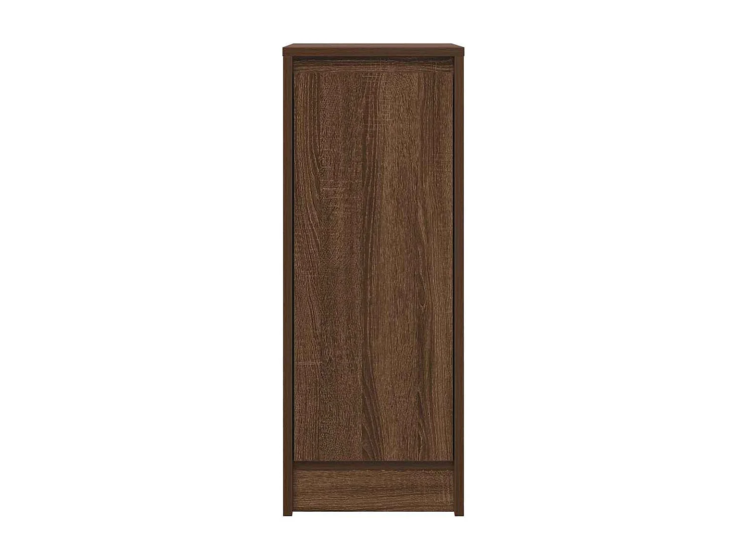 Buffet chêne marron 29,5x34x76 cm bois d'ingénierie