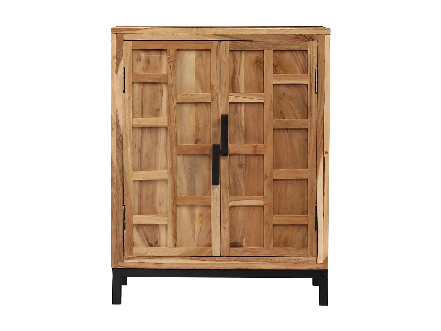 Buffet Bois d'acacia solide 60x35x76 cm Marron