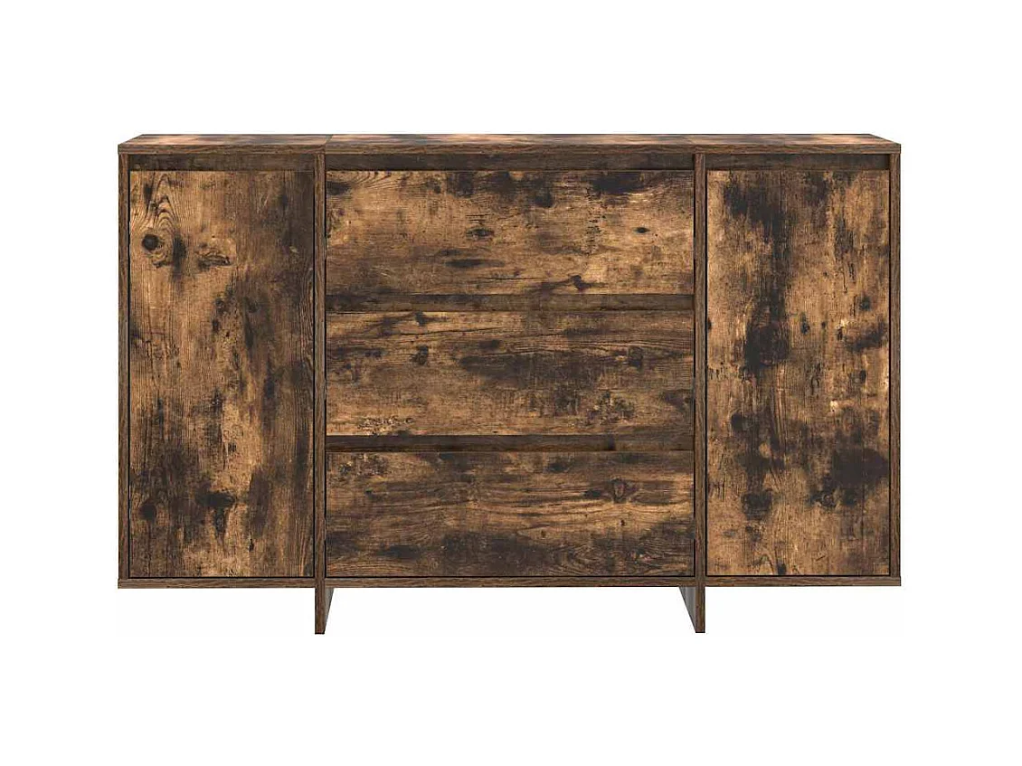 Buffet Chêne fumé 120 x 41 x 75 cm Bois d'ingénierie