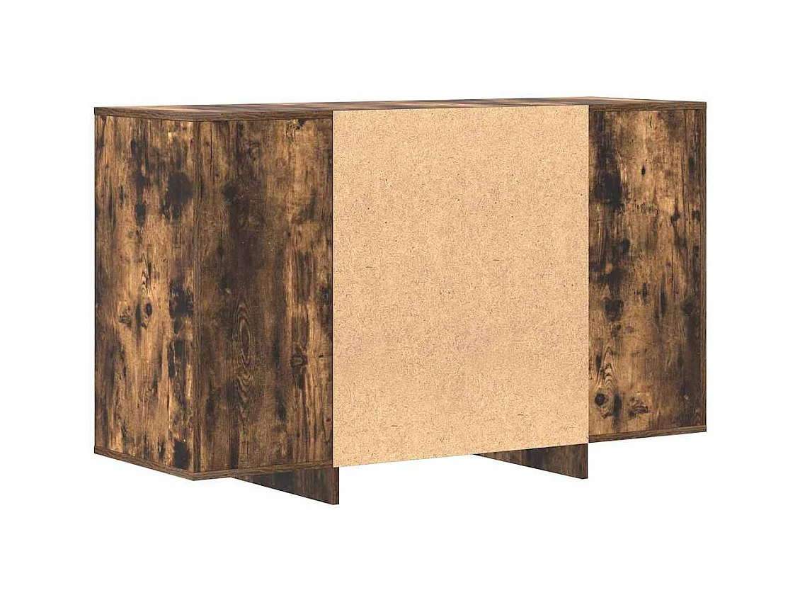 Buffet Chêne fumé 120 x 41 x 75 cm Bois d'ingénierie