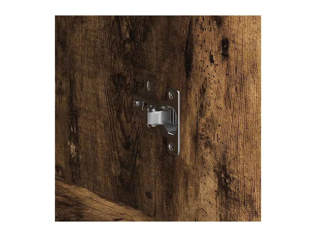 Buffet Chêne fumé 120 x 41 x 75 cm Bois d'ingénierie