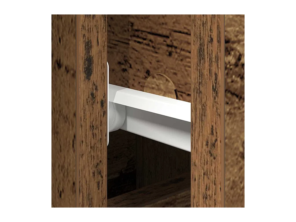 Buffet Bois ancien 101.5 x 35 x 70 cm Bois d'ingénierie