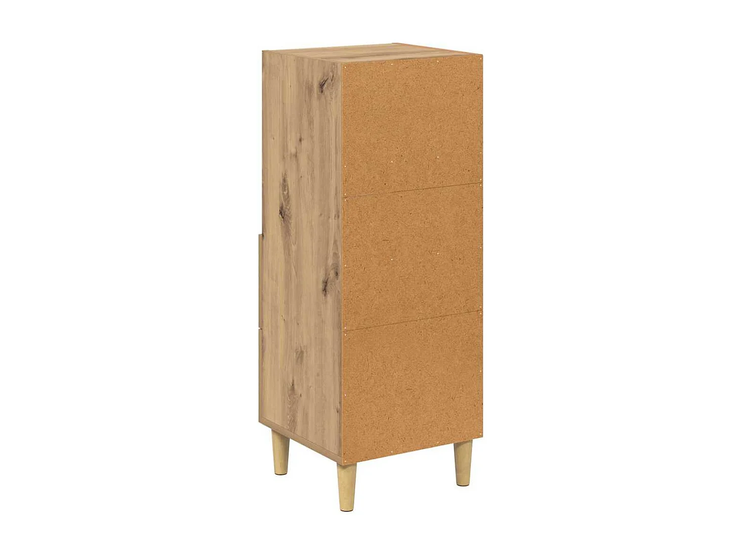 Buffet chêne artisanal 34 x 34,5 x 90 cm Bois d'ingénierie