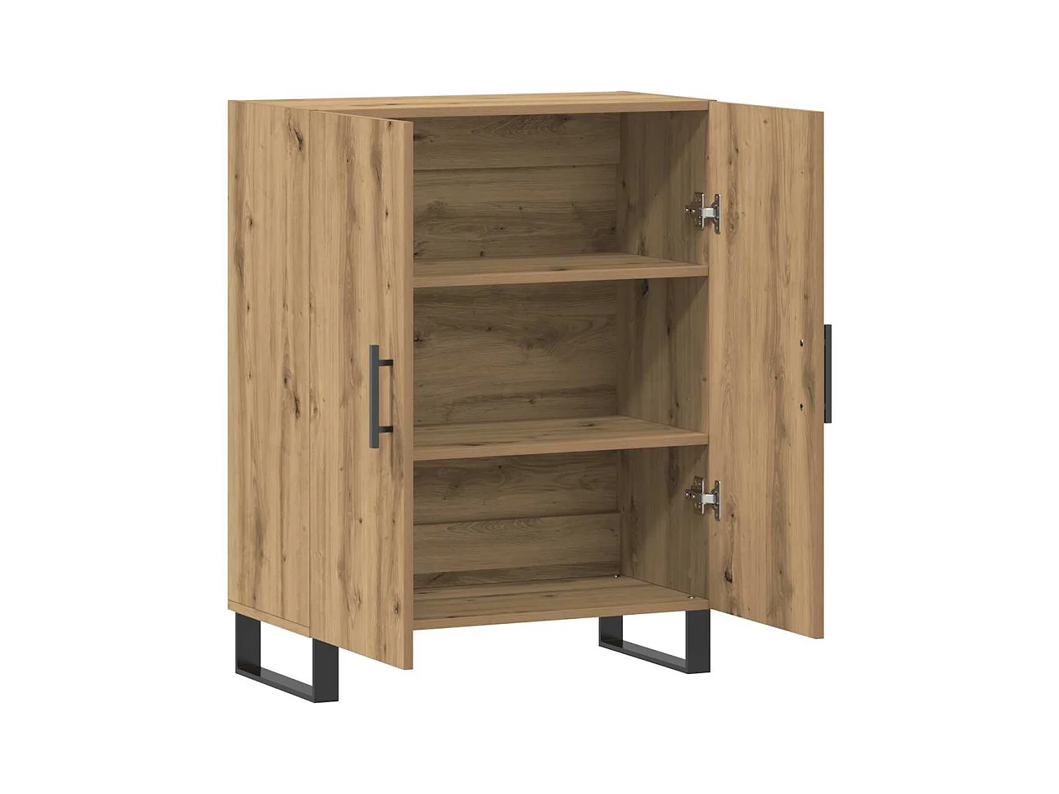 Aparador 69,5x34x90 cm derivados de madeira carvalho artisiano