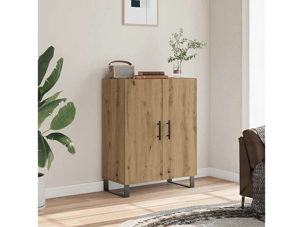 Aparador 69,5x34x90 cm derivados de madeira carvalho artisiano