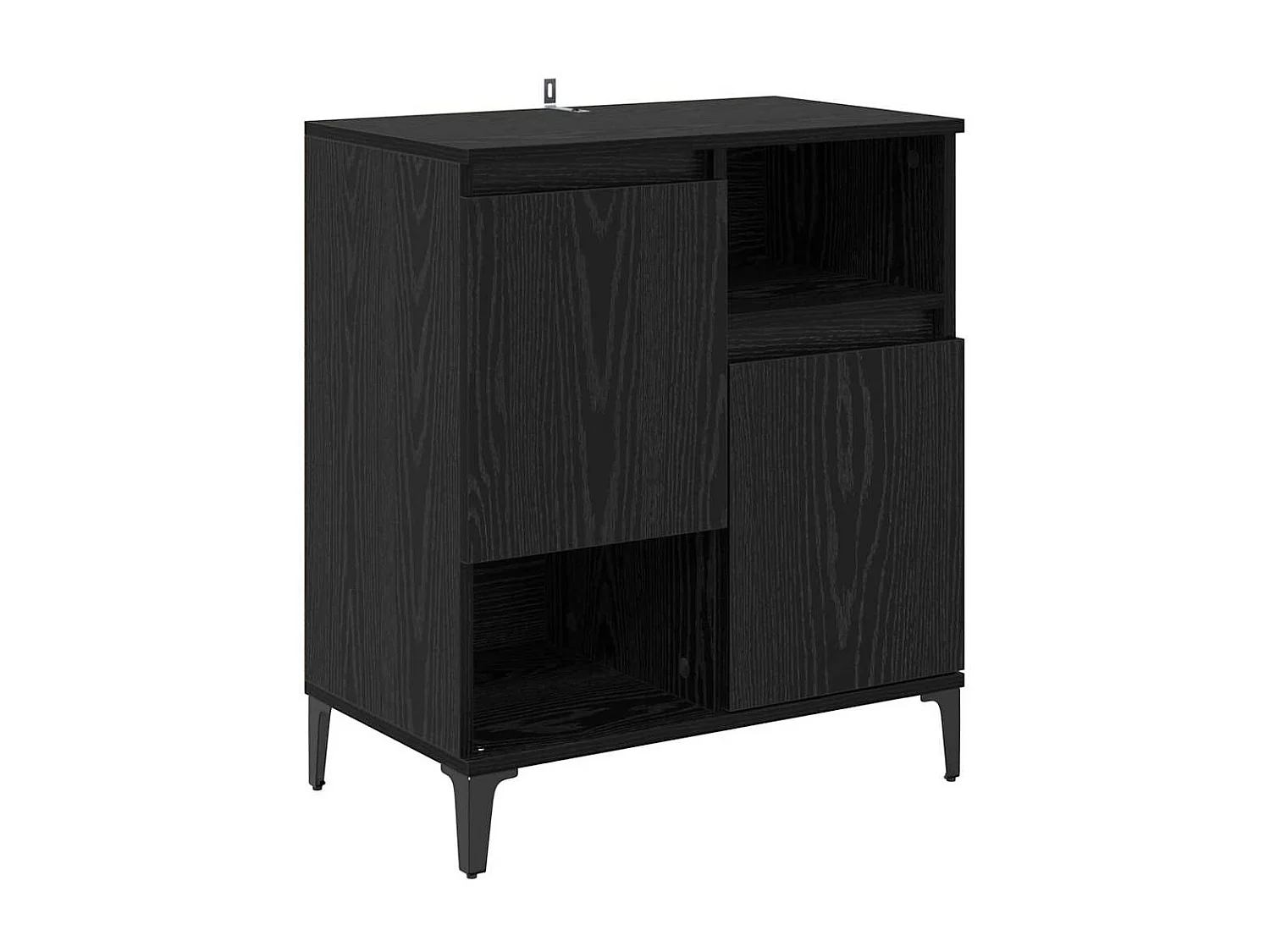 Buffet Carvalho preto 60 x 35 x 70 cm Madeira processada