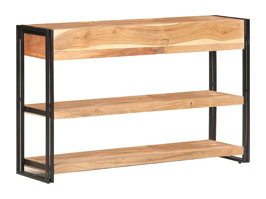 Buffet 120x30x75 cm Bois d'acacia solide