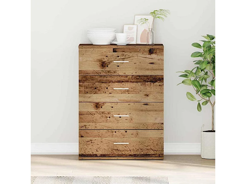 Vitrina Madera vieja 60 x 39 x 80 cm Madera contrachapada