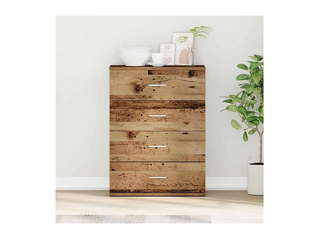 Buffet Bois ancien 60 x 39 x 80 cm Bois d'ingénierie