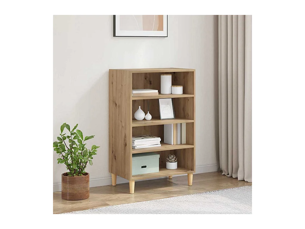 Buffet chêne artisanal 57 x 35 x 89,5 cm Bois d'ingénierie