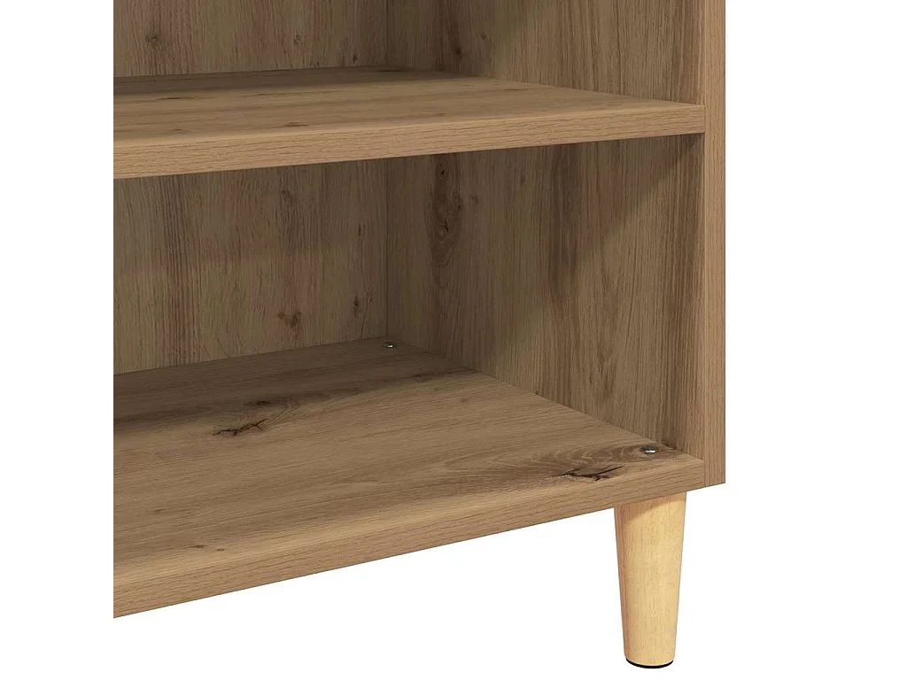 Buffet chêne artisanal 57 x 35 x 89,5 cm Bois d'ingénierie