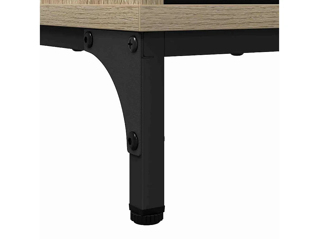 Buffet Chêne sonoma 79,5 x 33 x 82 cm Bois d'ingénierie