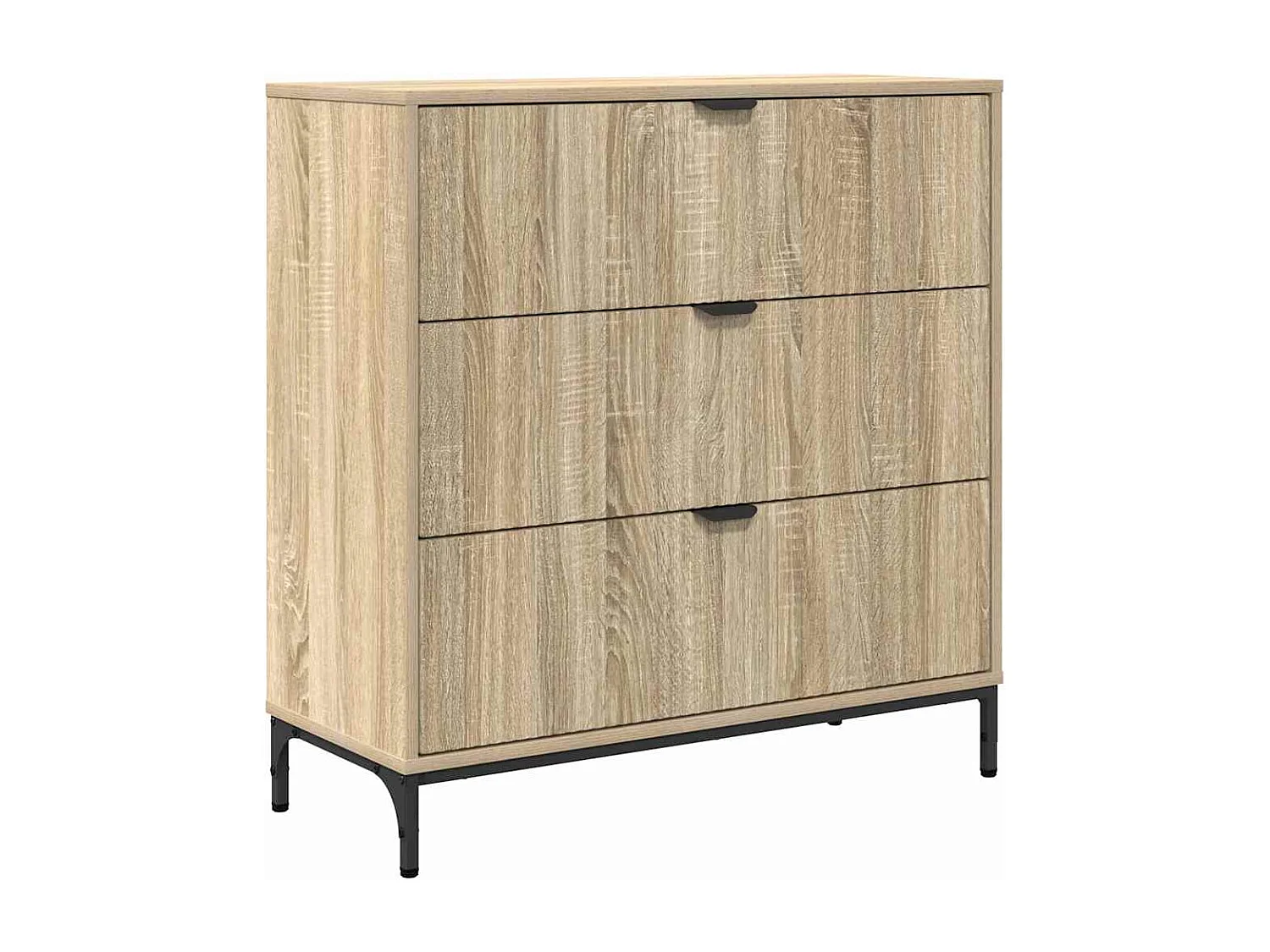 Buffet Carvalho sonoma 79.5 x 33 x 82 cm Madeira processada