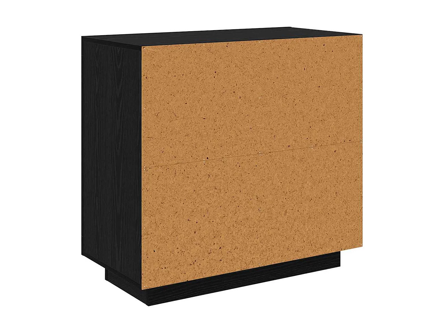 Buffet Chêne noir 40 x 80 x 75 cm Bois d'ingénierie