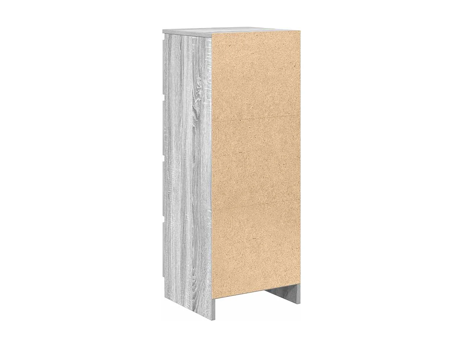 Aparador Sonoma gris 37,5x35x99 cm madera de ingeniería