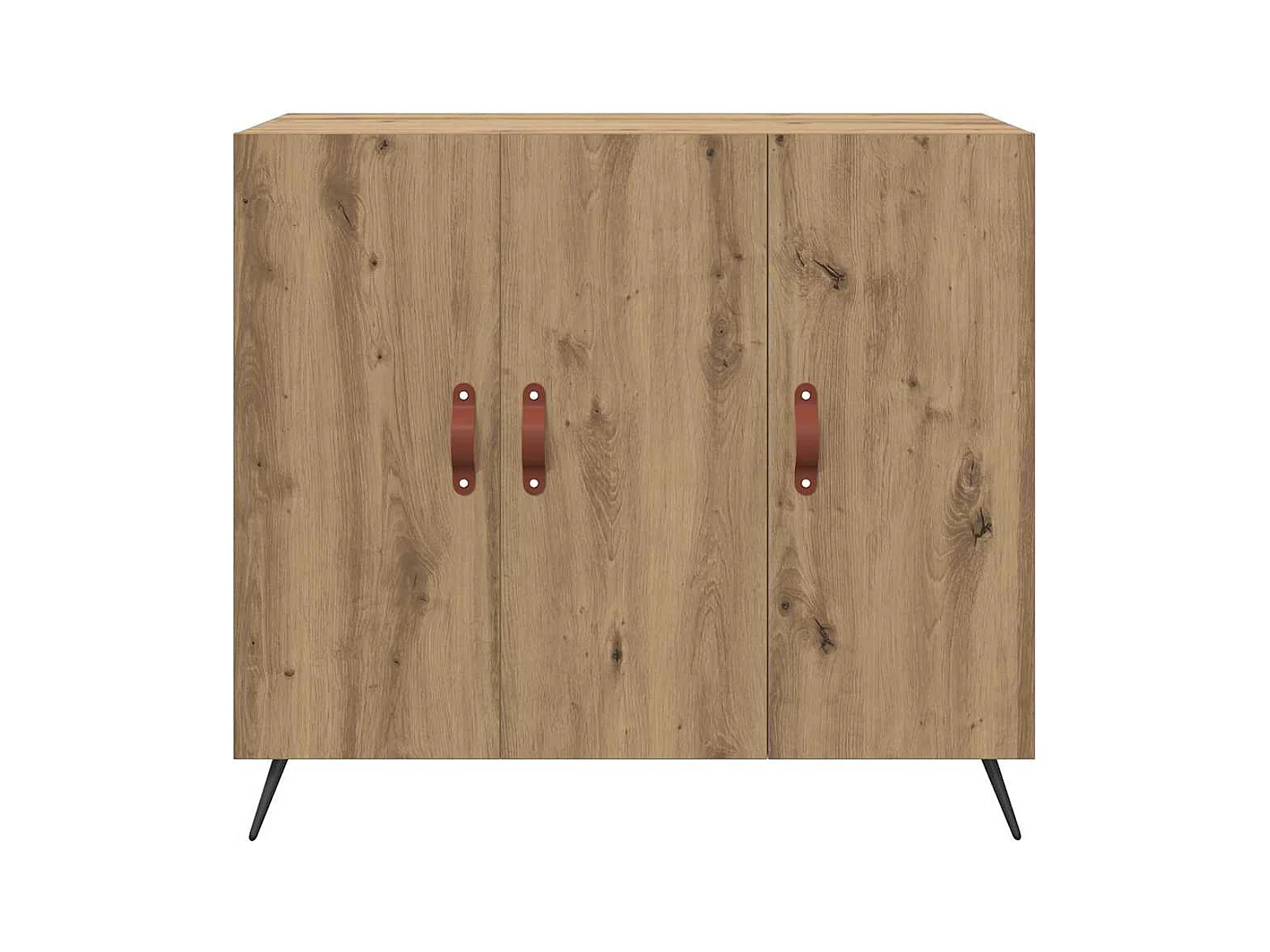 Dressoir Bruin 90 x 34 x 80 cm Bewerkt hout