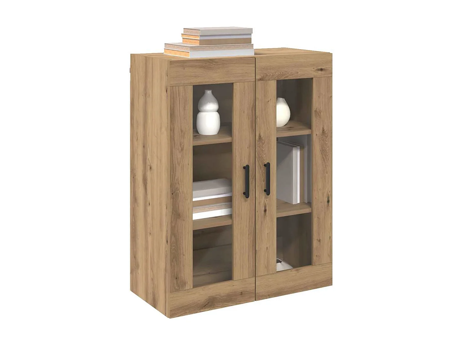 Vitrina Marrón 69.5 x 34 x 90 cm Madera contrachapada