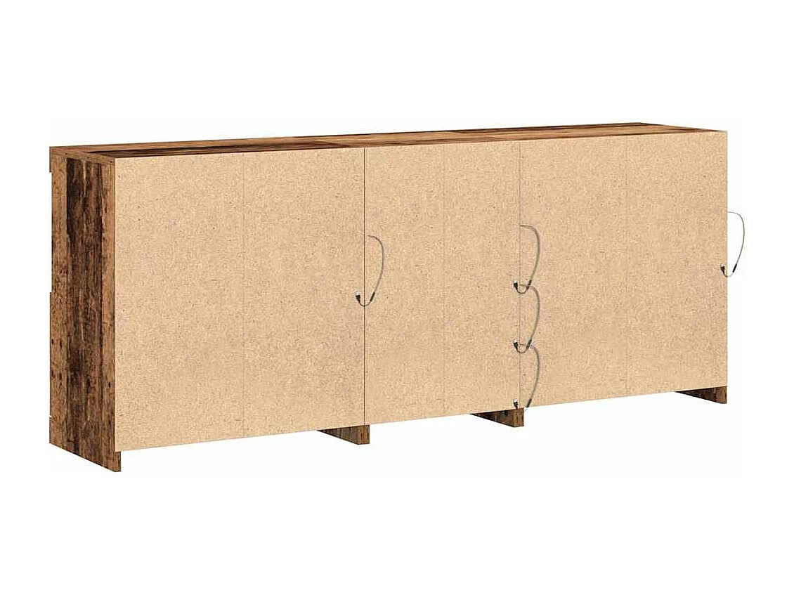 Buffet Bois ancien 162 x 37 x 67 cm Bois d'ingénierie