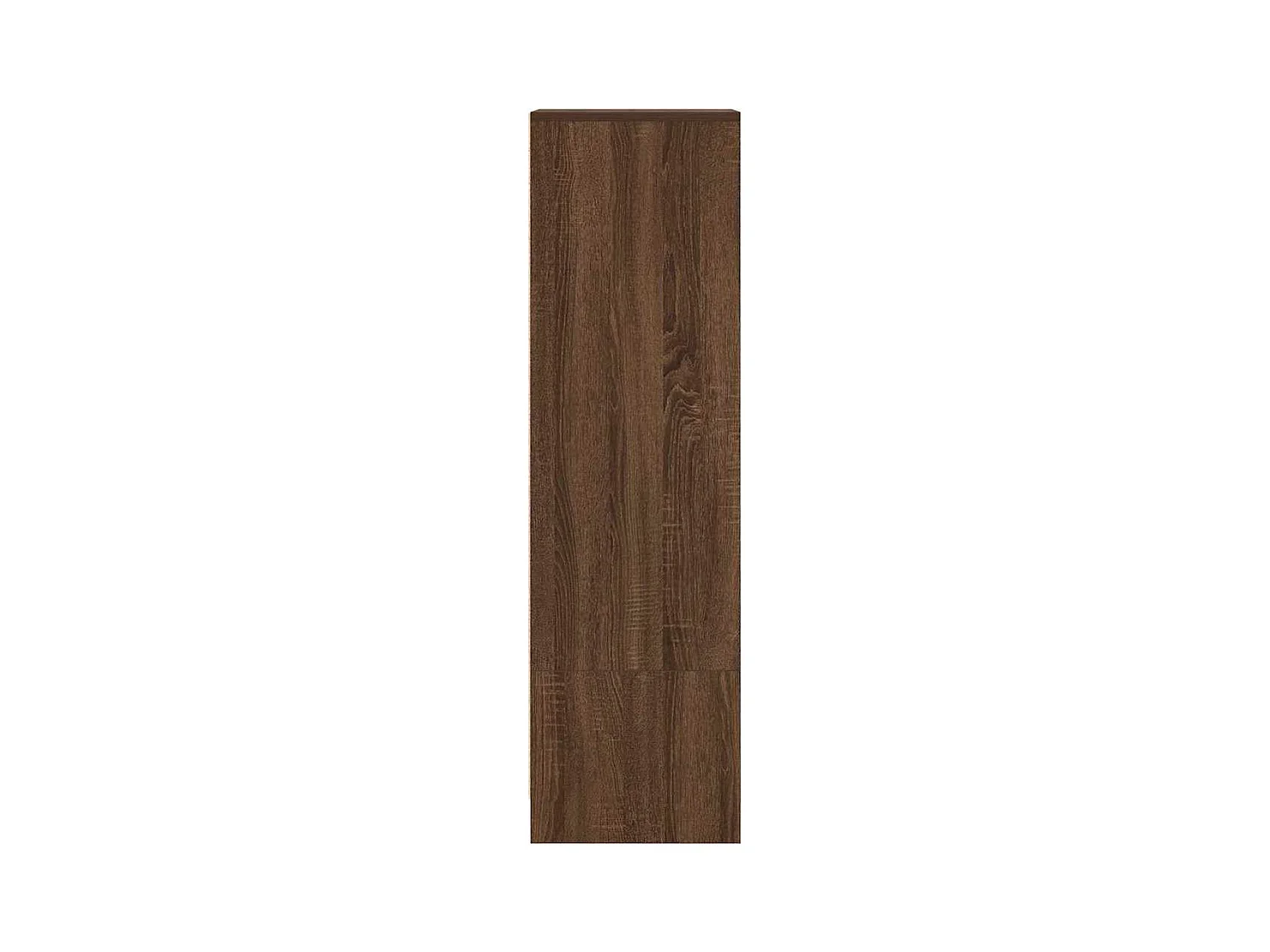 Buffet haut chêne marron 29,5x34x119,5 cm bois d'ingénierie