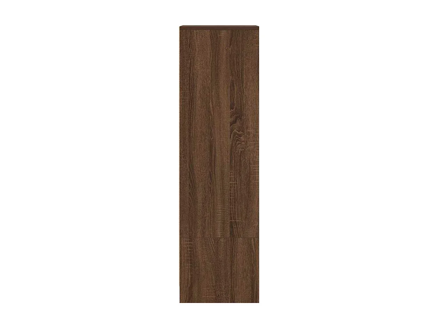 Buffet haut chêne marron 29,5x34x119,5 cm bois d'ingénierie