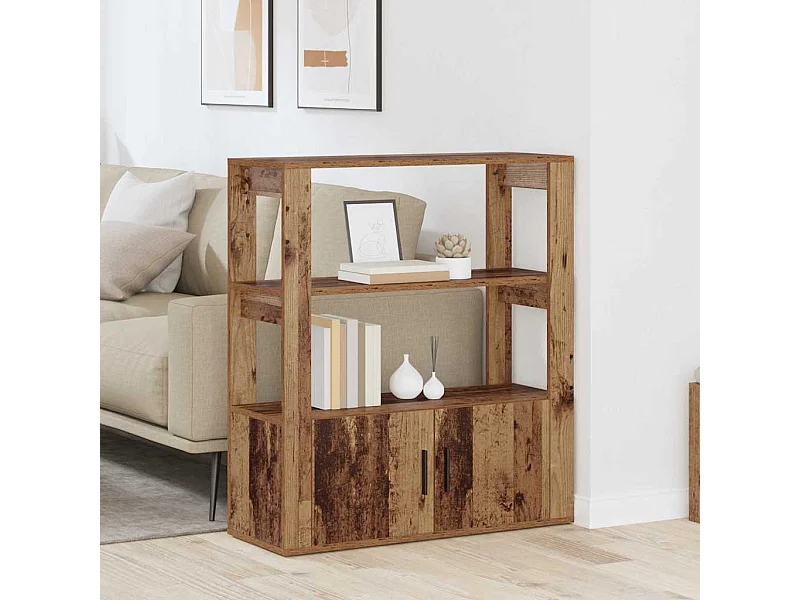 Buffet Bois ancien 30 x 80 x 90 cm Bois d'ingénierie