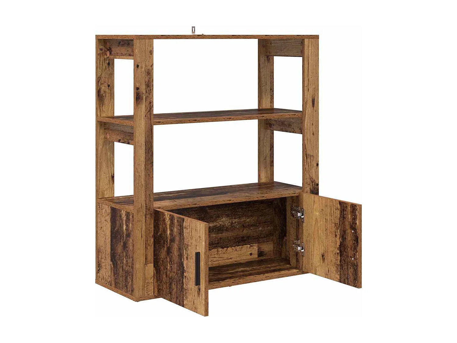 Buffet Bois ancien 30 x 80 x 90 cm Bois d'ingénierie