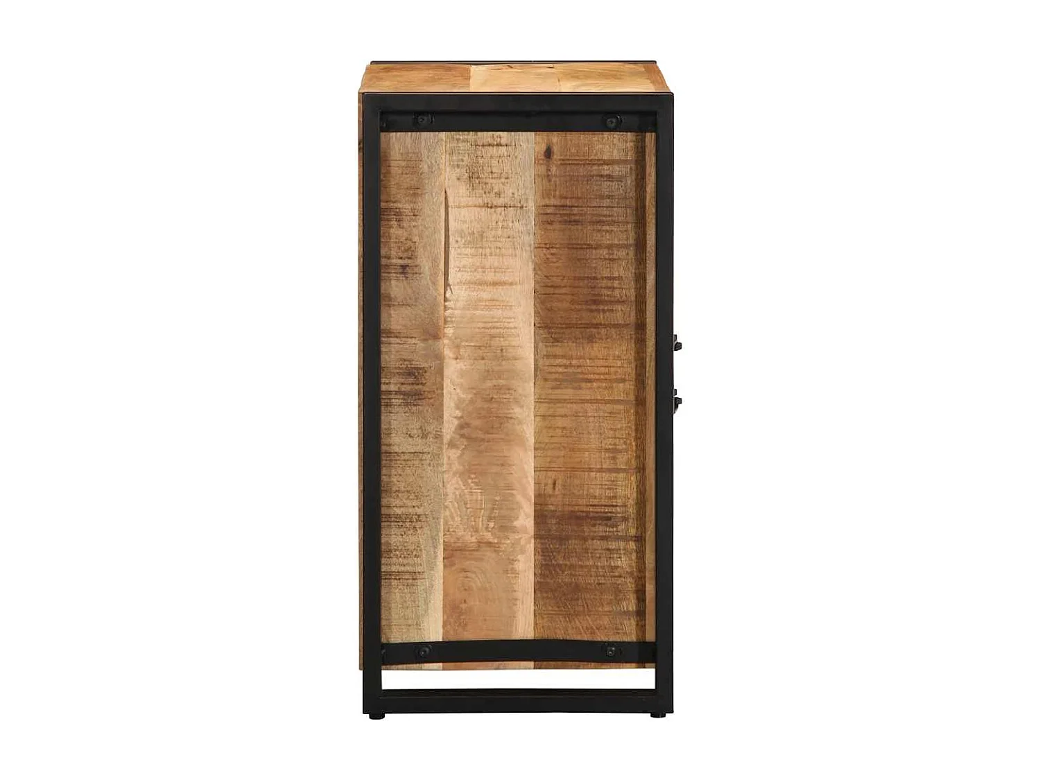 Buffet 55x35x70 cm bois de manguier brut massif