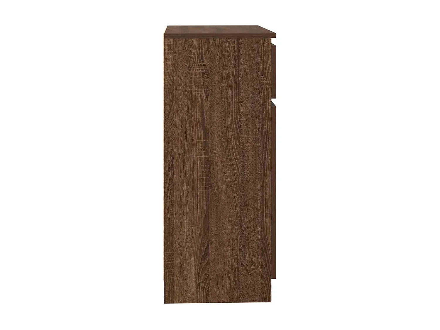 Aparador com gaveta 71x35x84cm deriv. madeira carvalho castanho